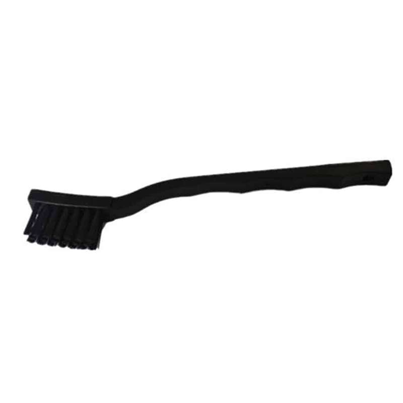 Conductive Brush, 7in x 1.5in, 3 Rows, 20 Holes, Bristle 16mm, ESD-Safe